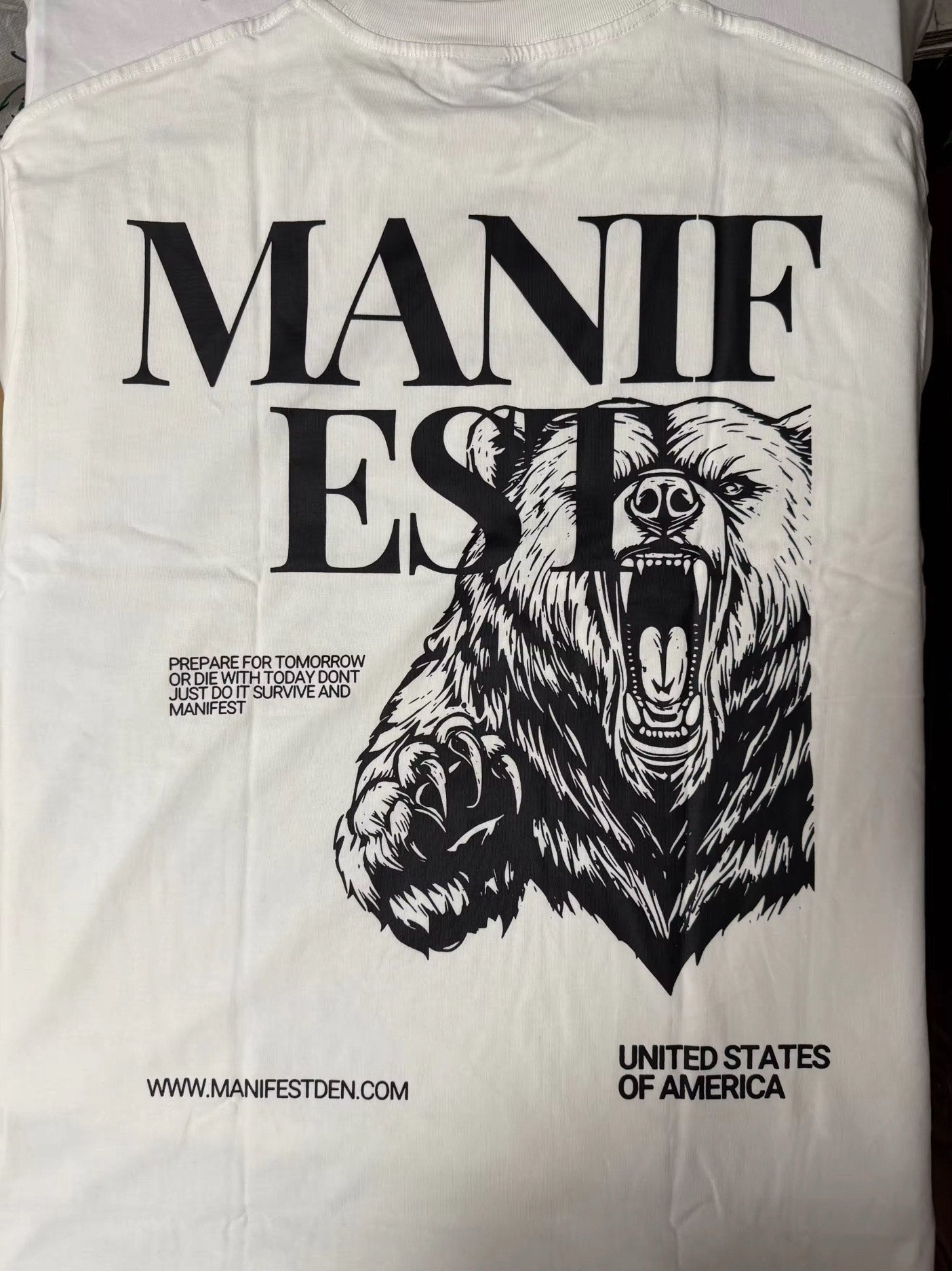 PREPARE Oversized Bear Tee
