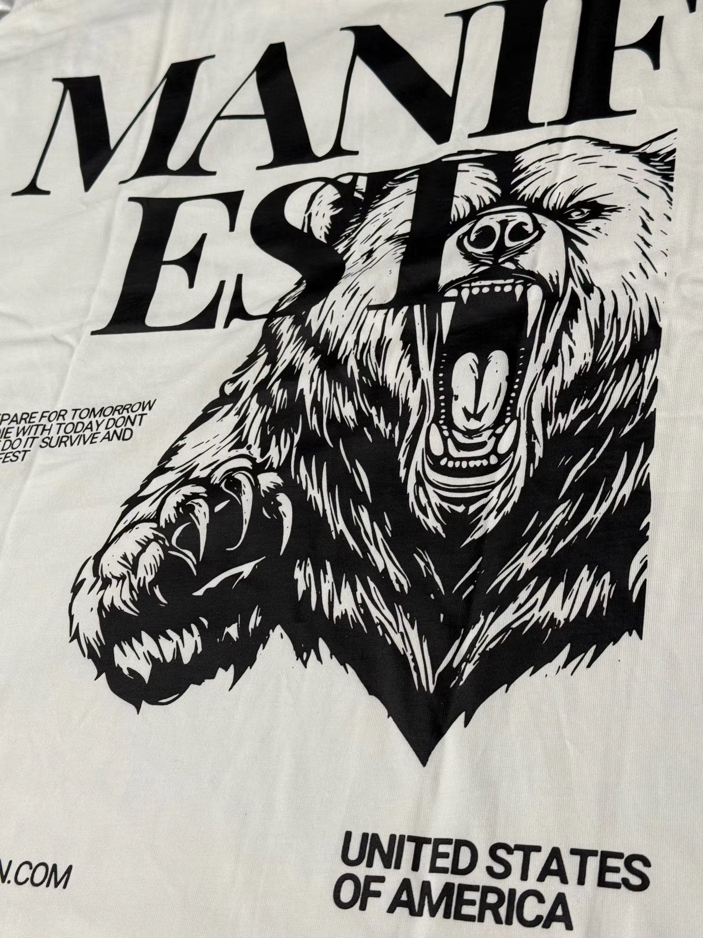 PREPARE Oversized Bear Tee